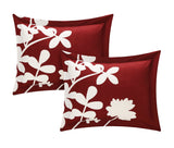 Calla Lily Red King 3pc Duvet Set