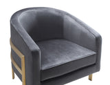 Monte Grey Accent Chair