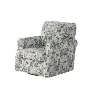 Fusion 602S-C Transitional Swivel Chair 602S-C Freesia Denim Swivel Chair