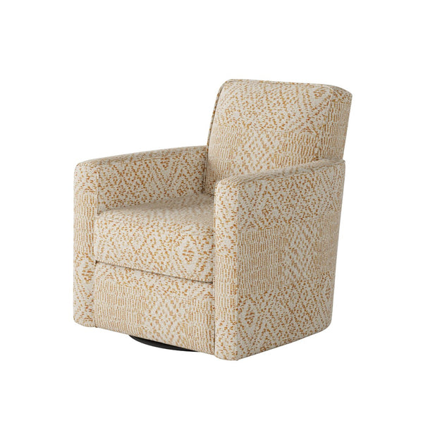 Fusion 402G-C Transitional Swivel Glider Chair 402G-C Roughwin Squash Swivel Glider