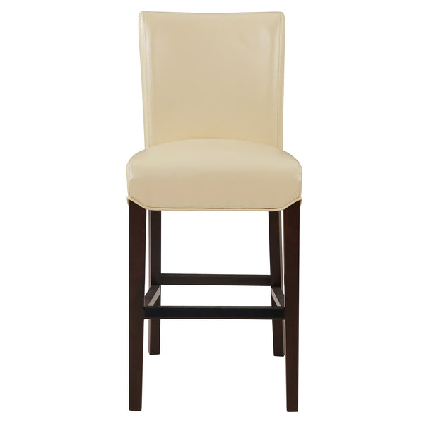 Milton Counter Stool - Elegant Bonded Leather Design with Sturdy Birch Frame and Contemporary Style