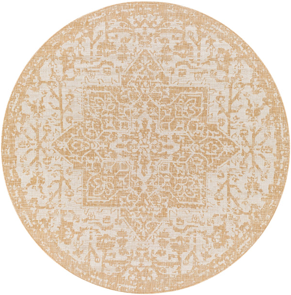 Eagean EAG-2376 Traditional Polypropylene Rug EAG2376-67RD  100% Polypropylene 6'7" Round