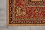 Nourison Living Treasures LI04 Persian Machine Made Loomed Indoor only Area Rug Ivory/Red 7'10" x ROUND 99446674968