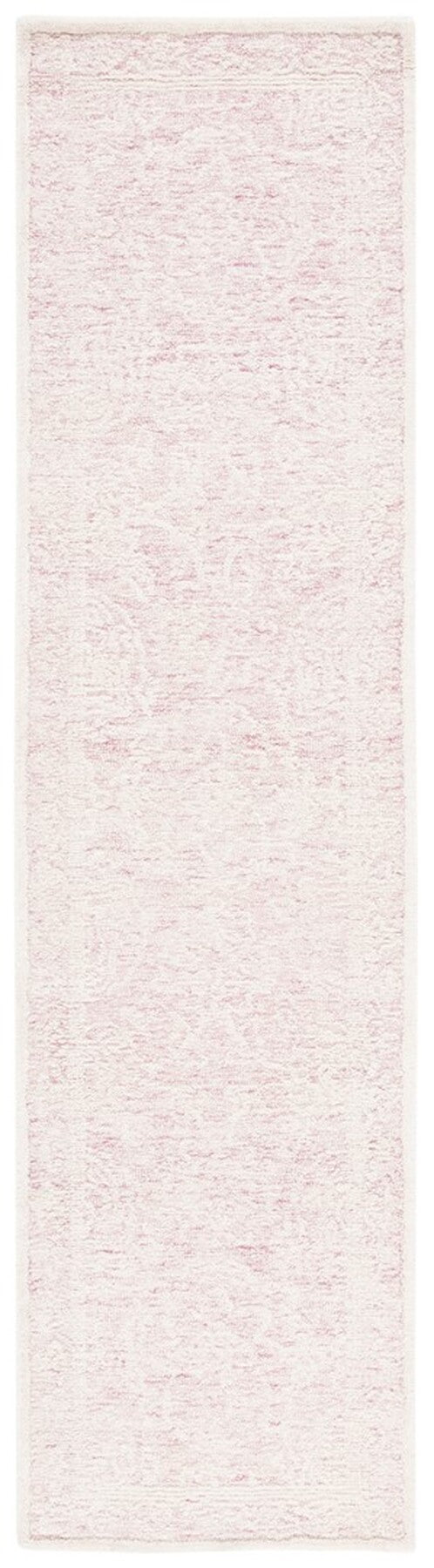 Safavieh Ebony 102 Antique Hand Tufted Rug Pink / Ivory EBN102U-8