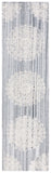 Safavieh Ebony 106 Antique Hand Tufted Rug Grey / Ivory EBN106F-8