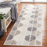 Safavieh Ebony 108 Modern Hand Tufted Rug Grey / Ivory EBN108F-8