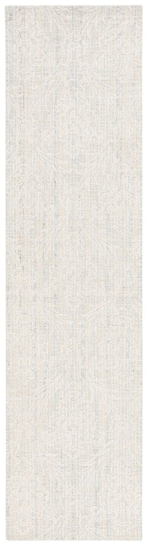 Safavieh Ebony 112 Antique Hand Tufted Rug Light Blue / Ivory EBN112L-8