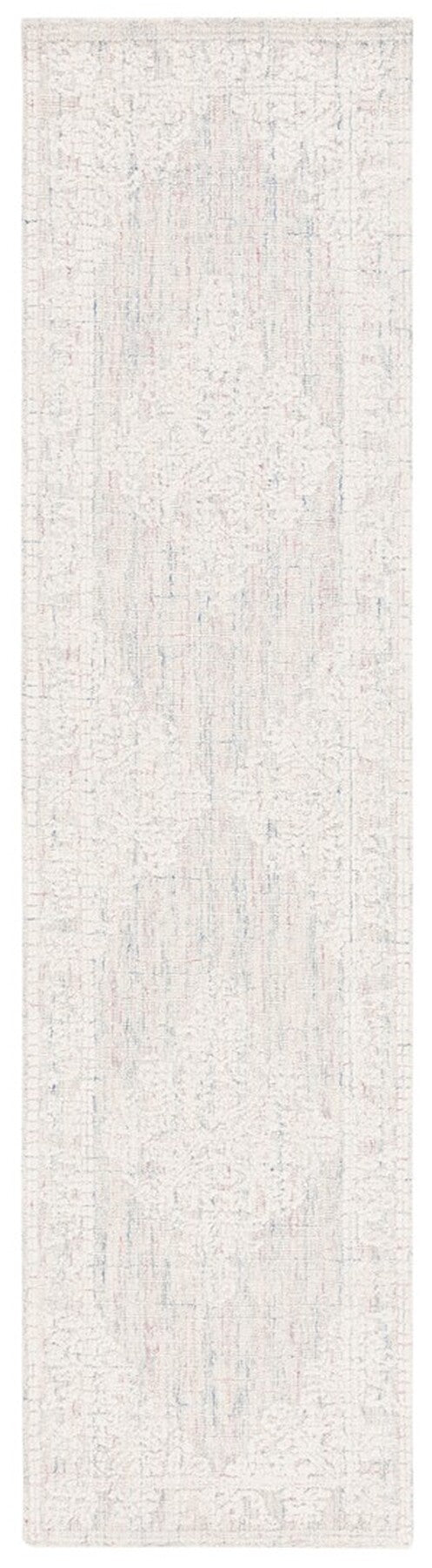 Safavieh Ebony 113 Antique Hand Tufted Rug Light Grey / Ivory EBN113F-8