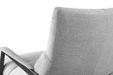 VIG Furniture Modrest - Modern Homer Accent Grey Fabric Chair VGBN-EC-239-G-CH