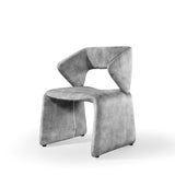 VIG Furniture Modrest - Modern Linus Accent Light Grey Chair VGBN-EC-280-LG-CH