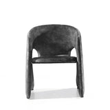 VIG Furniture Modrest - Modern Malvern Dark Grey Fabric Dining Chair VGBN-EC-304-DG-DC