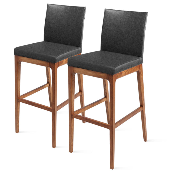 New Pacific Direct Devon Fabric Counter Stool, (Set of 2) 4400013-NS-NPD