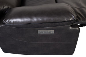 Porter Designs Ennis Triple Power Transitional Recliner Black 03-202C-17-4830