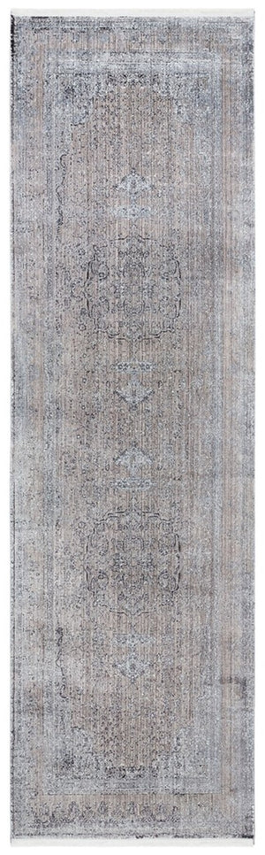 Eclipse 100 Eclipse 134 Transitional Power Loomed 80% Viscose & 20% Acrylic Rug Beige / Grey