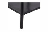 Porter Designs Capri Solid Wood Modern Nightstand Black 04-108-04-6841