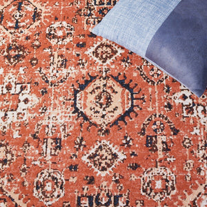 Safavieh Easy Care 102 Power Loomed 60% Polyester/40% Cotton Traditional Rug ECR102Q-25