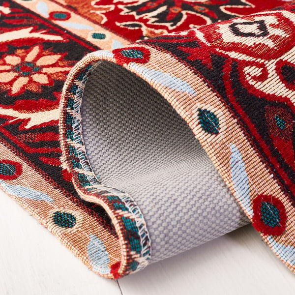 Safavieh Easy Care 105 Power Loomed 60% Polyester/40% Cotton Traditional Rug ECR105U-25