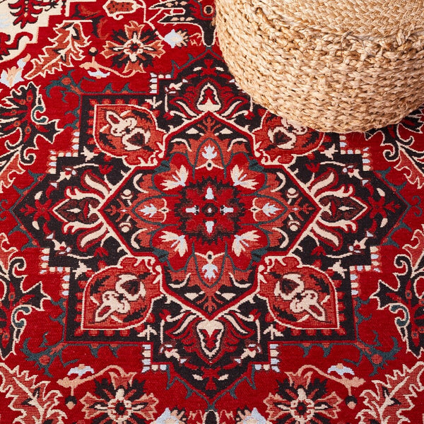 Safavieh Easy Care 105 Power Loomed 60% Polyester/40% Cotton Traditional Rug ECR105U-25