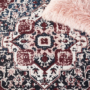 Safavieh Easy Care 106 Power Loomed 60% Polyester/40% Cotton Traditional Rug ECR106Q-25