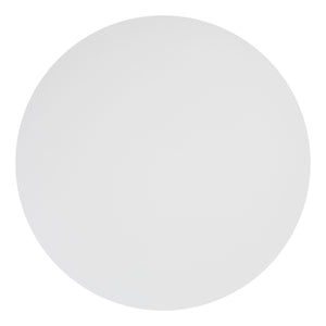 Zuo Modern Alto MDF, Steel Modern Commercial Grade Bistro Table White, Black MDF, Steel