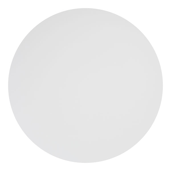 Zuo Modern Alto MDF, Steel Modern Commercial Grade Bistro Table White, Black MDF, Steel