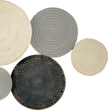 Sagebrook Home Contemporary Metal, 47"l Wall Discs, Multi Wb 17924 Multi 