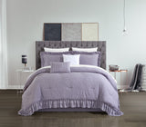 Kensley Lavender King 5pc Comforter Set