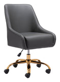 Madelaine 100% Polyurethane, Plywood, Steel Modern Commercial Grade Office Chair