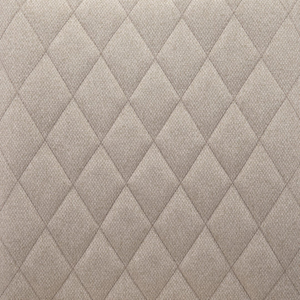 Zuo Modern Harve 100% Polyester, Plywood, Steel Modern Commercial Grade Dining Chair Set - Set of 2 Beige, Black 100% Polyester, Plywood, Steel