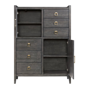 Intercon Portia Contemporary Gentleman's Chest PO-BR-9506GC-BDL-C PO-BR-9506GC-BDL-C