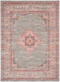 Nourison Passion PSN03 Bohemian Machine Made Power-loomed Indoor Area Rug Grey 12' x 15' 99446815149