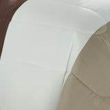 Serenity Beige Queen 10pc Microfiber Comforter Set