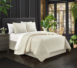 Sachi Beige Twin 2pc Quilt Set