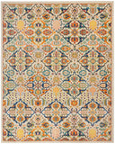 Nourison Allur ALR03 Bohemian Machine Made Power-loomed Indoor only Area Rug Ivory Multicolor 9' x 12' 99446838346