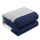 Osnat Navy Queen 10pc Comforter Set