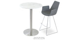 Eiffel Arm Wire Stools Set: One Eiffel Arm Wire and One Tango Bar Table