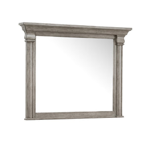 Pulaski Furniture Madison Ridge Framed Dresser Mirror in Heritage Taupe P091110-PULASKI P091110-PULASKI