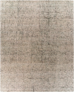 Emily EIL-2300 Modern Wool Rug EIL2300-810 Dark Green, Sage, Light Gray, White 100% Wool 8' x 10'