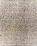 Emily EIL-2300 Modern Wool Rug EIL2300-810 Dark Green, Sage, Light Gray, White 100% Wool 8' x 10'