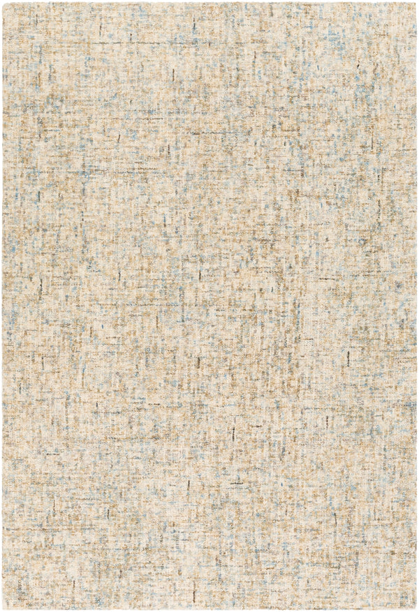 Emily EIL-2301 Modern Wool Rug EIL2301-81012 Dark Green, Bright Blue, Denim, White, Sage 100% Wool 8'10" x 12'