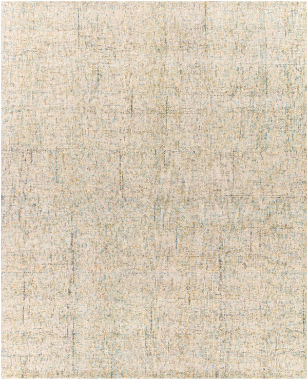 Emily EIL-2301 Modern Wool Rug EIL2301-810 Dark Green, Bright Blue, Denim, White, Sage 100% Wool 8' x 10'