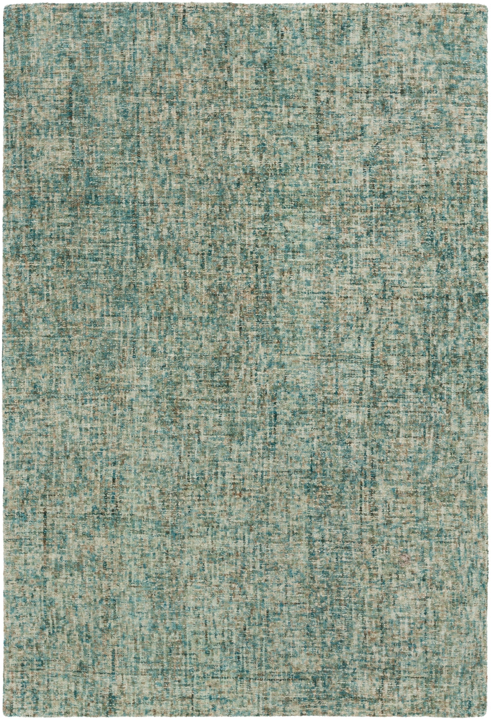 Emily EIL-2303 Modern Wool Rug EIL2303-81012 Sage, Cream, Teal, Camel, Mint, Dark Green 100% Wool 8'10" x 12'