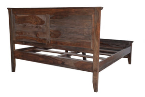 Porter Designs Sonora Solid Sheesham Wood King Natural Bed Gray 04-116-17-7720M-KIT