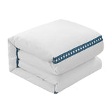 Chic Home Lewiston Duvet Cover Set Navy Blue King