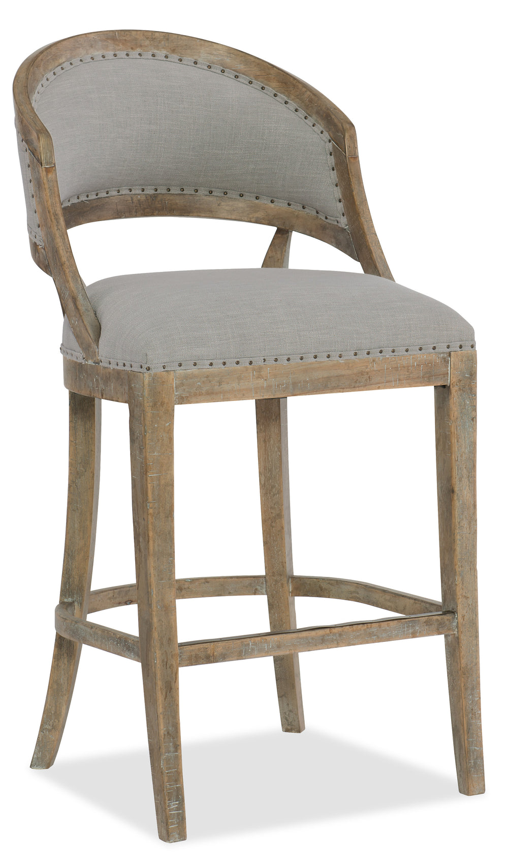 Boheme Garnier Barrel Back Bar Stool