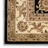 Nourison Nourison 2000 2022 Persian Handmade Tufted Indoor Area Rug Black 7'9" x 9'9" 99446720740