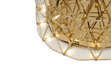 Bethel Gold LED Floor Lamp in Stainless Steel