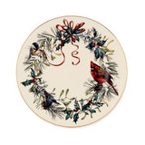 Winter Greetings Salad Plate - Set of 4