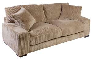 Porter Designs Big Chill Corduroy Contemporary Sofa Brown 01-33C-01-2247