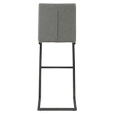 Ronan Leatherette Bar Stool - Set of 2